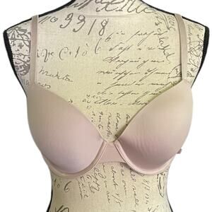 Victoria's Secret Mauve Pink Lined Demi Bra Size 34D